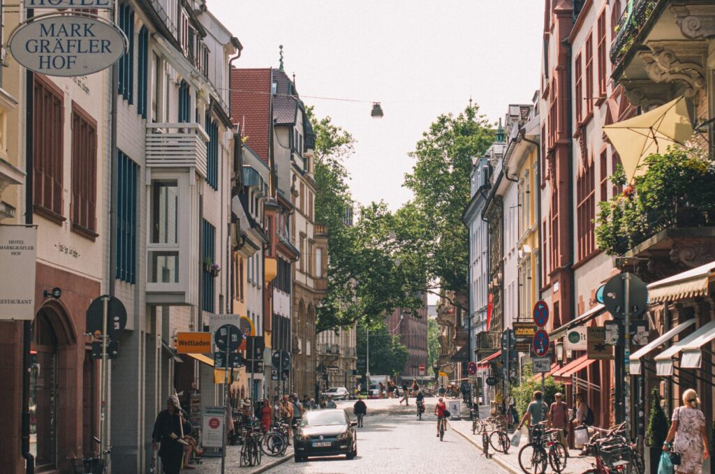 freiburg city street