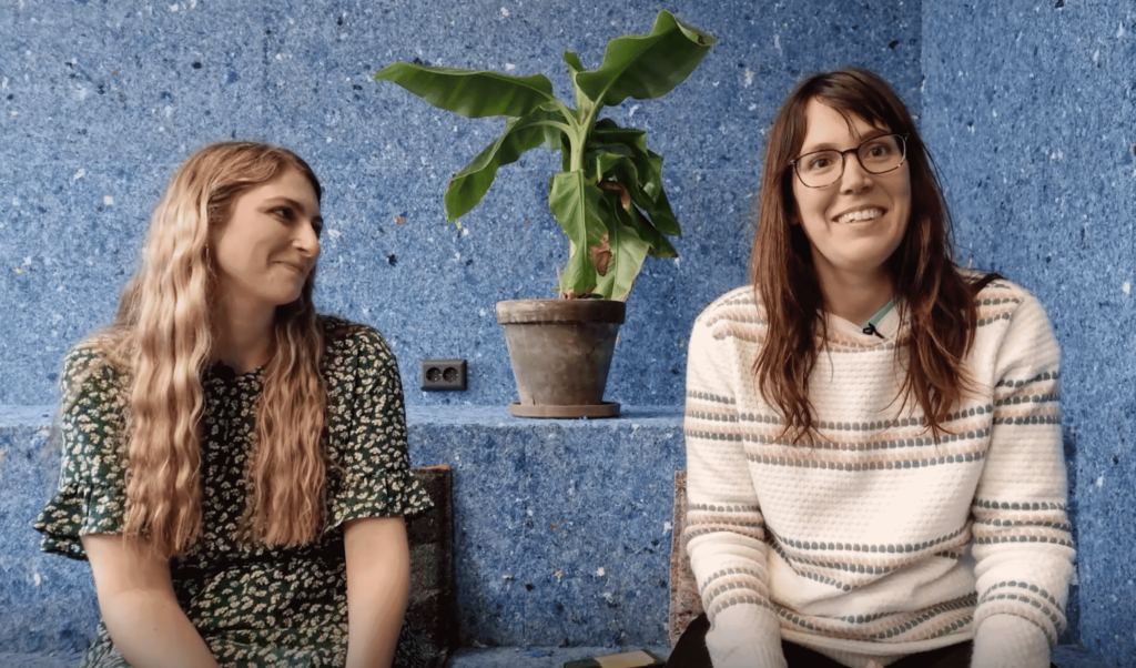 video interview launch food sharing